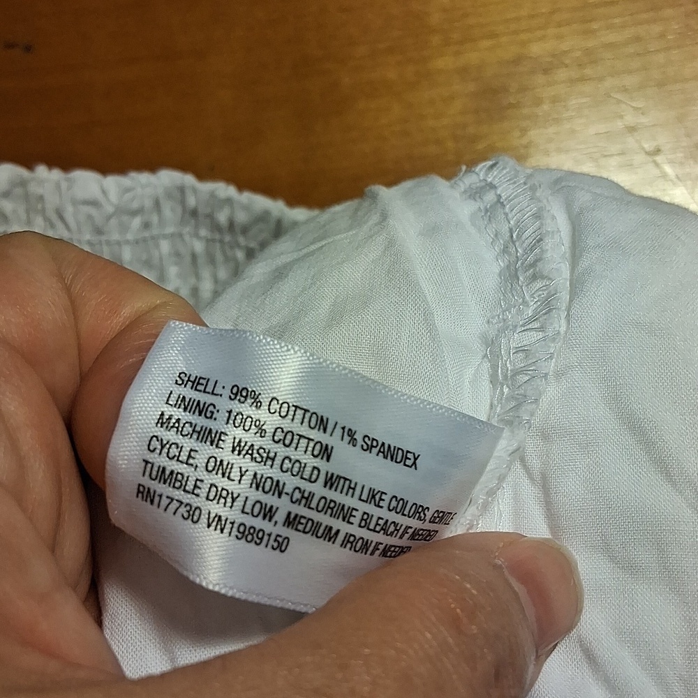 a new day Women's Long White Lined Skirt Size Xxl - Picture 9 of 9